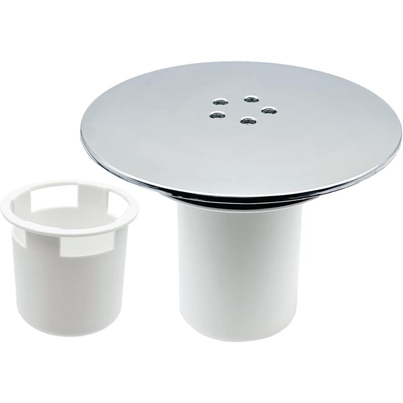 Shower Drain, 90Mm/115Mm Shower Drain, Replacement Trap Cover, Universal Shower Drain Cover, Chrome Shower Plug Cover,