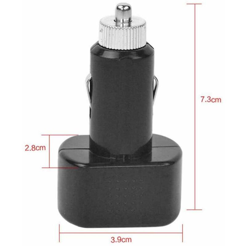 Voltmeter Battery Tester Auto Car Truck Caravan 12V 24V Cigarette Lighter