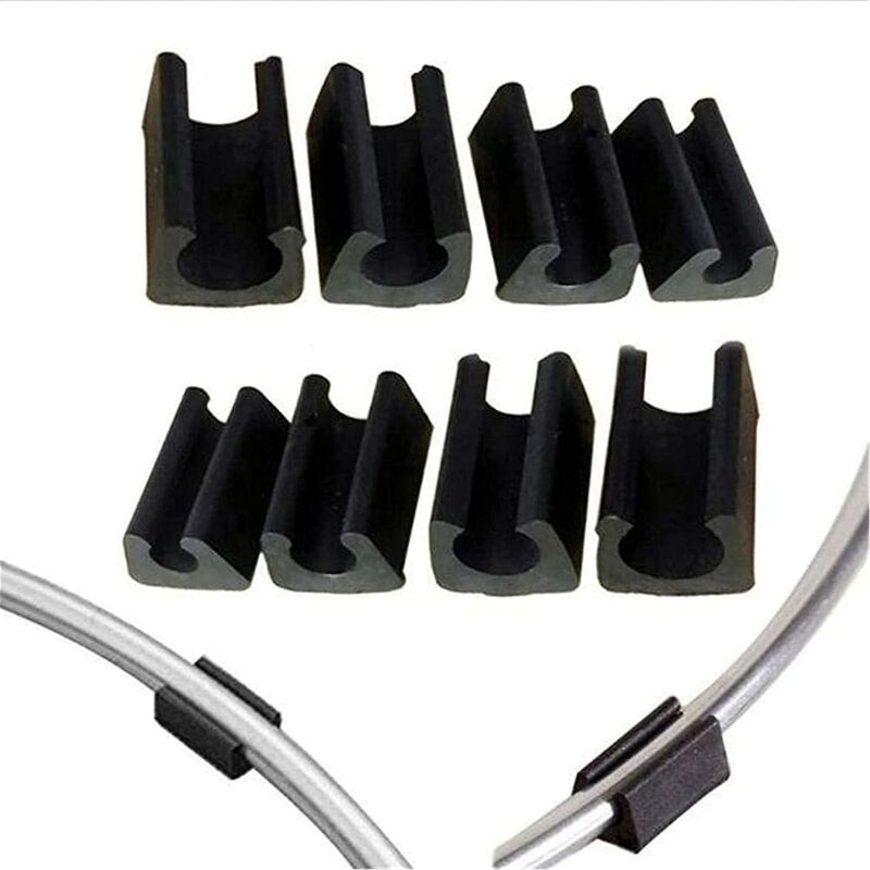 32 pcs Chair Leg Caps Tube End Caps Pads Furniture Floor Protectors U Shape Plastic Chair Caps,Chair Leg Caps Silicone