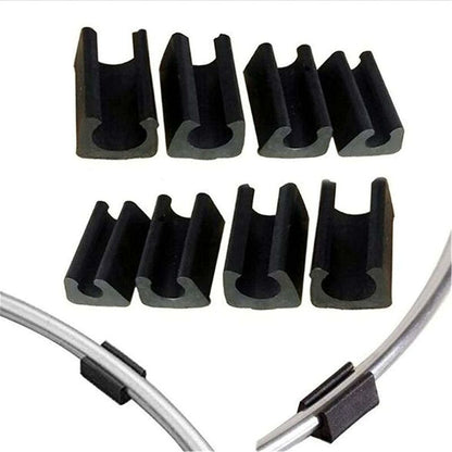 32 pcs Chair Leg Caps Tube End Caps Pads Furniture Floor Protectors U Shape Plastic Chair Caps,Chair Leg Caps Silicone