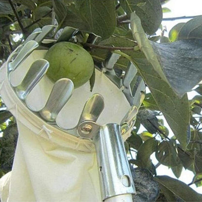 Fruit Picker Without Metal Telescopic Handle, Apple Picker With Protective Cover 160Mm