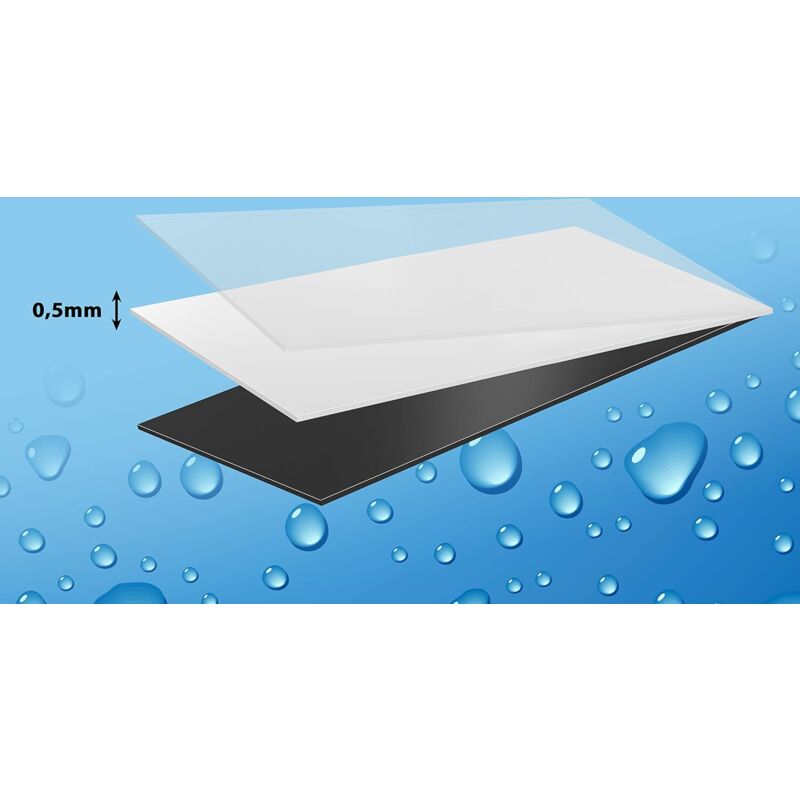 Black Waterproof Tape (10Cm X 150Cm) For Pool And Pipe Repair (Emergency Repair Tape/Self-Adhesive Sealing Tape For