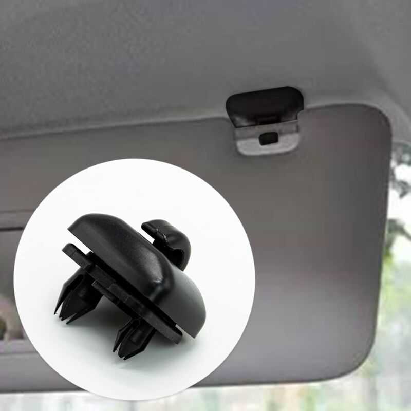 1 pcs Auto Sun Visor Clip Sun Visor Clip Auto Sun Visor Hook Holder Hook For Audi A1 A3 A4 A5 Q3 Q5 (8E0 857 562) A7 B6