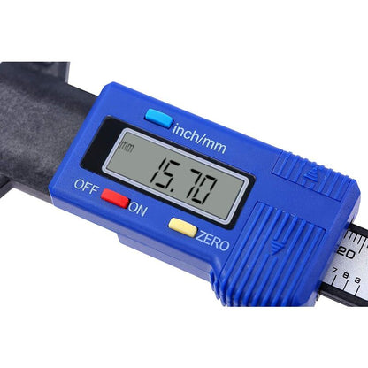 Digital Tire Depth Gauge Caliper Carbon Fiber For Car Motorcycle Vans Trucks 40141563