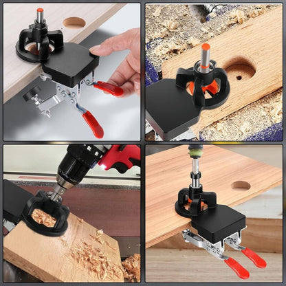 35Mm Hinge Jig, Door Cabinet Hinge Jig, Concealed Hinge Jig, Drill Guide Locator For Cabinets And Wardrobes