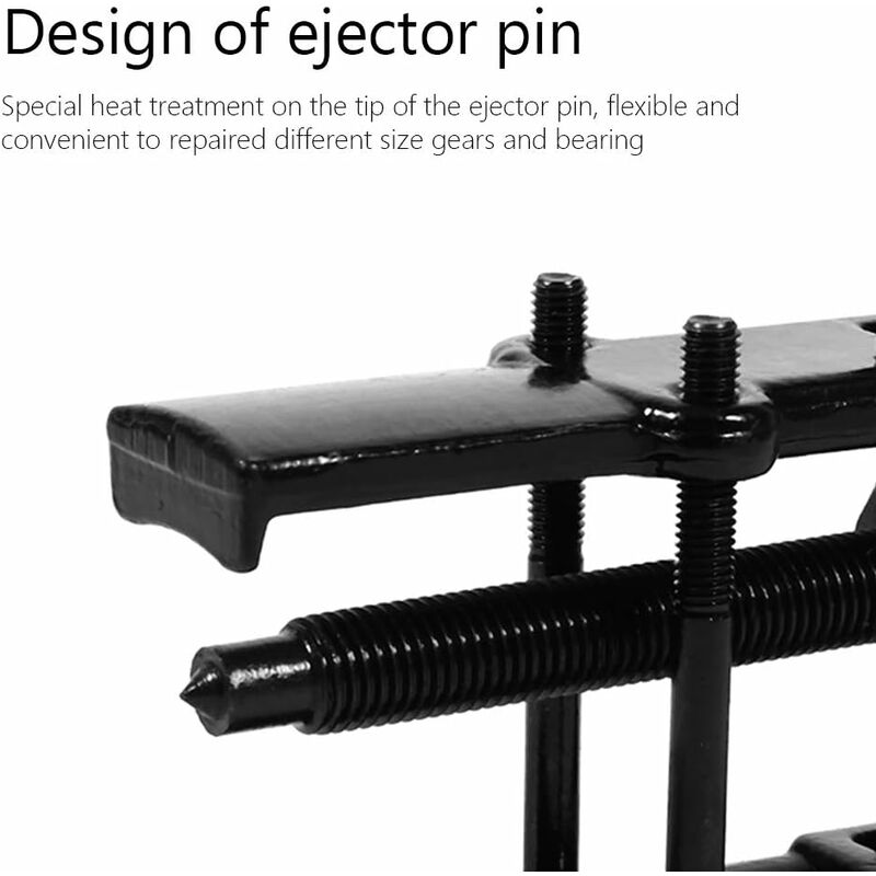 Carbon Steel Two Jaw Adjustable Bearing Puller - Straight Puller For Pump And Pulley