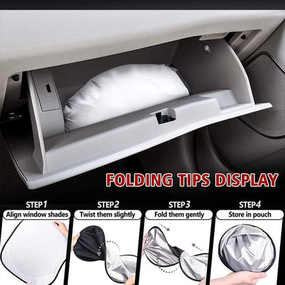 Car Windshield Sun Shade,Foldable Front Windshield Visor Sunshade Cover,Anti Uv Reflective Protector,Sunshade Block