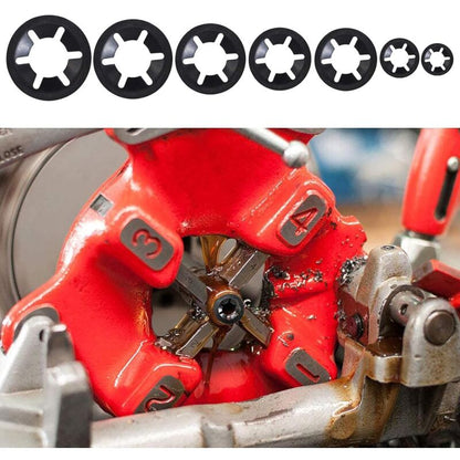 Universal Lock Washers Lock Washer M3 M4 M5 M6 M8 M10 M12 Starlock Washer Quick Push Fasteners Assortment Kit With Box