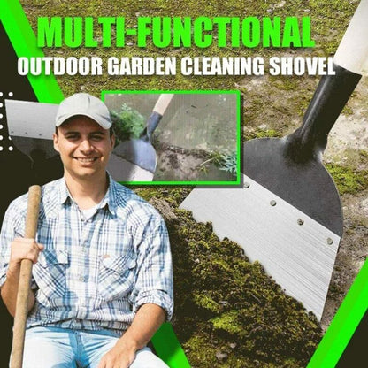 Multifunctional Garden Cleaning Shovel Steel Flat Shovel For Planting Soil Weeding Farm Tool Shovel Weeding
