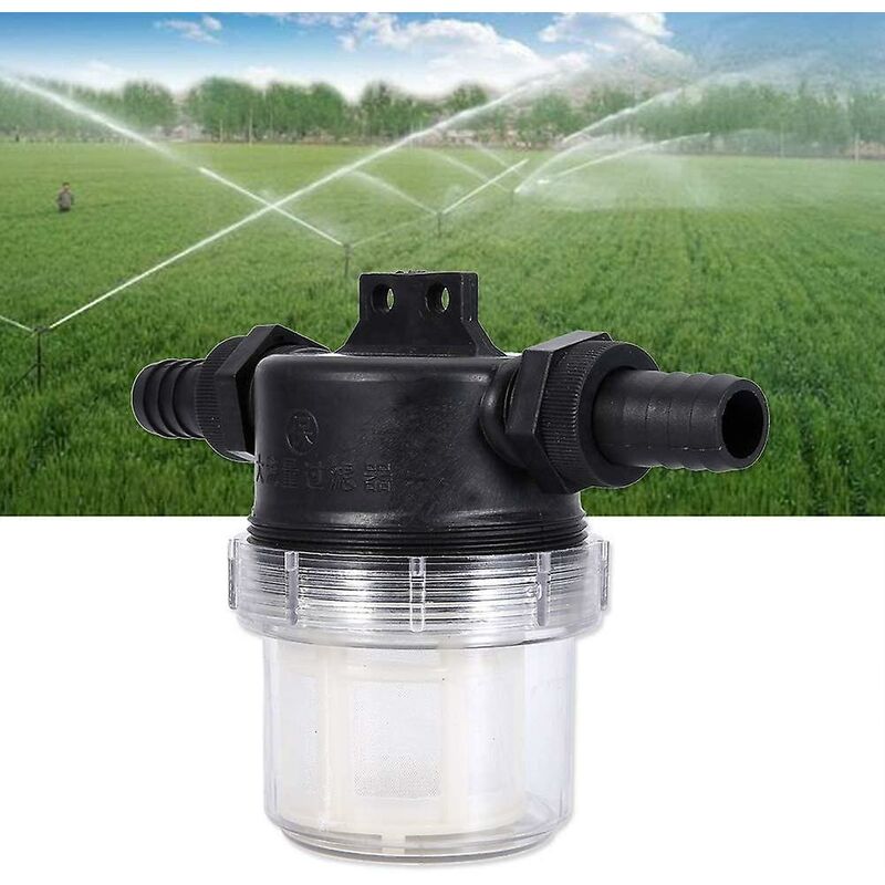 Water Pump Filter Net Sprinkler Adjustable Inline Transparent Mesh Sieve Watering Tool For Gardening Water