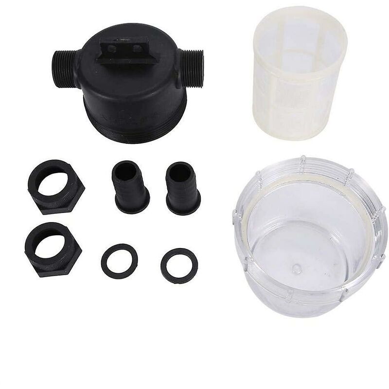 Water Pump Filter Net Sprinkler Adjustable Inline Transparent Mesh Sieve Watering Tool For Gardening Water