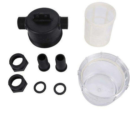 Water Pump Filter Net Sprinkler Adjustable Inline Transparent Mesh Sieve Watering Tool For Gardening Water