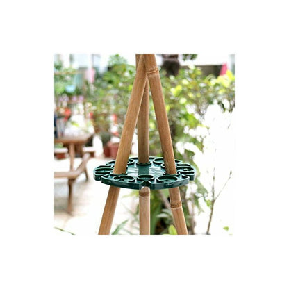 6 Pack Bamboo Stakes Supports For Climbing Plants, Tomato Plants, Cucumbers, Clematis