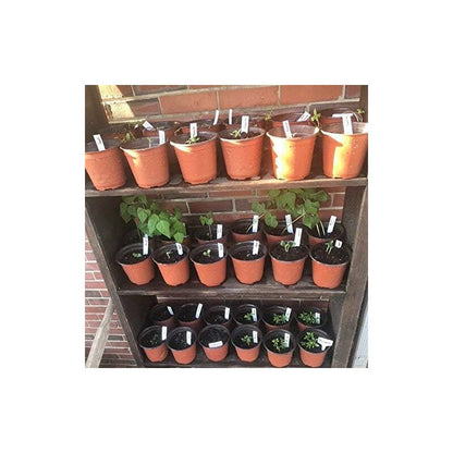 100 pcs 10Cm(Diameter) Soft Plastic Seed Pot Seedling Pot Seedling Pot