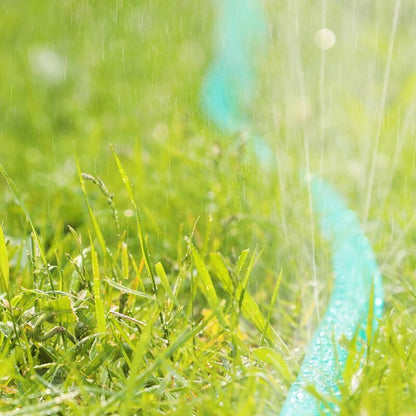 Garden Hose, Flat Irrigation Water Lance, For Garden, Holes, Ready To Connect, 7.5 Meters, Green
