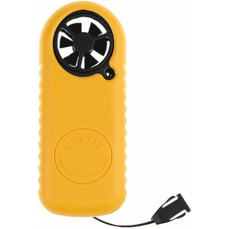 Digital Anemometer Wind Meter With Backlit Lcd Display, Measuring Air Velocity, Air Flow And Outdoor Air Temperature