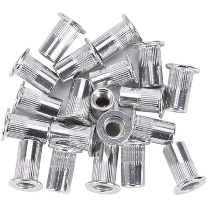 86 pcs Rivet Gun M3 M4 M5 M6 M8 Threaded Nut Rivet Nut Tool Riveting Pliers Threaded Insert Kit