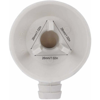 Air Conditioning Elbow Drain Nozzle, Air Conditioner Connector, Air Conditioner Adapter Outdoor Device Drain Water Pipe
