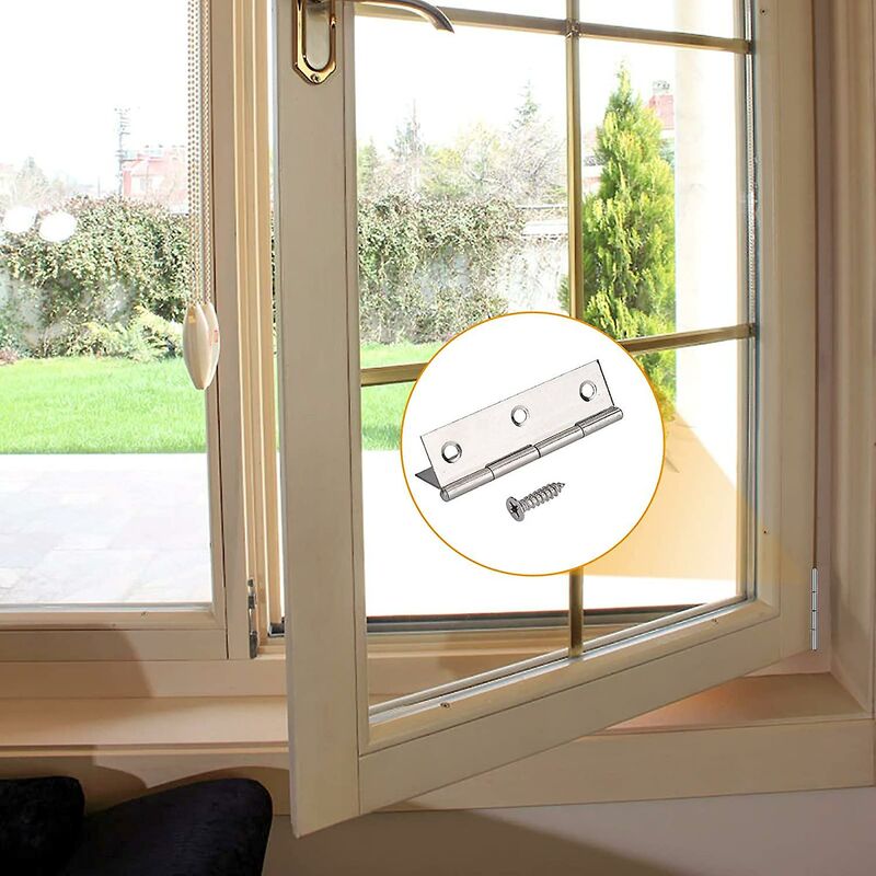 Stainless Steel Hinges Door Hinge Furniture Hinge Connectors With Screws For Home Furniture Hardware Cabinet Guard Door