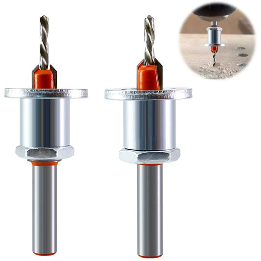 2 pcs Wood Drill Bits, Hss Drill Bit Set, 8Mm Steel Countersink Drill Bits, Countersink Drill Bit Set For Woodworking,