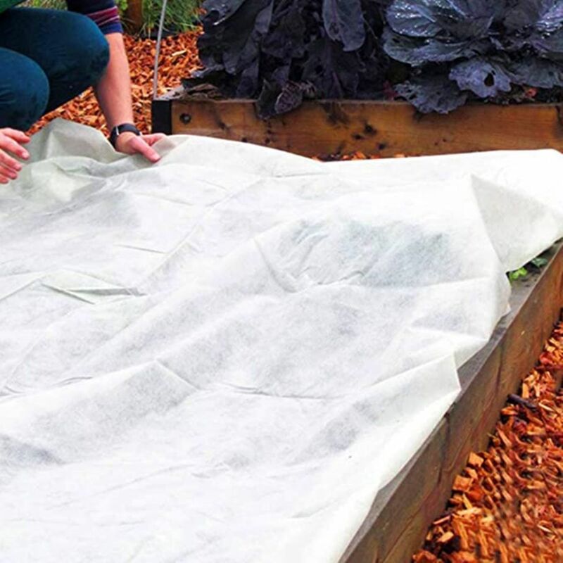 Wintering Fleece ROll - 2 X 10 M - 30 G/M2 - White