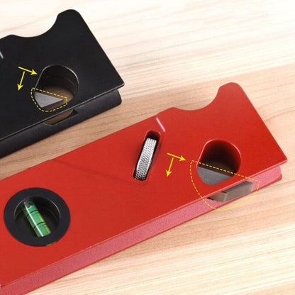 Lightweight Wood Hand Planer Manual Adjustable Wood Chamfer Planer For Smoothing Contours - Red