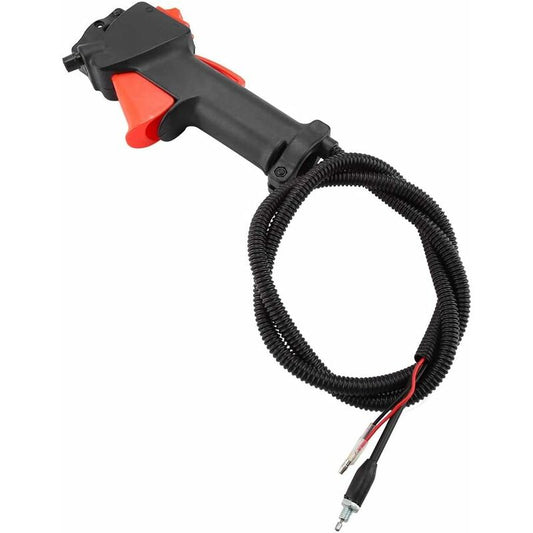 26Mm Brush Cutter Handle Switch Throttle Trigger Cable Plastic Brush Cutter Handle Switch For Brush Cutter Brush Cutter