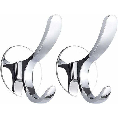Coat Hook Wall Mounted Towel Hook Polished Stainless Steel Coat RObe Kitchen Tea Towel Hanger Without DAmaging The Wall