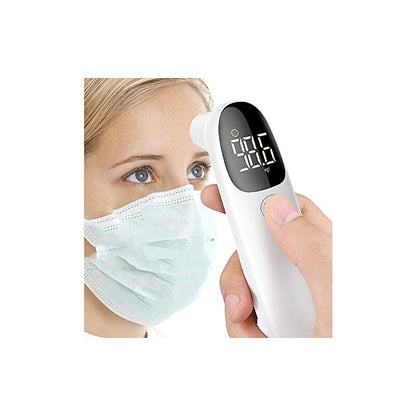 Forehead And Ear Thermometer Medical Infrared Non-Contact Thermometer For Adults Children Baby, Lcd Display Sound