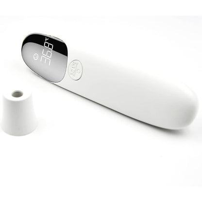 Forehead And Ear Thermometer Medical Infrared Non-Contact Thermometer For Adults Children Baby, Lcd Display Sound
