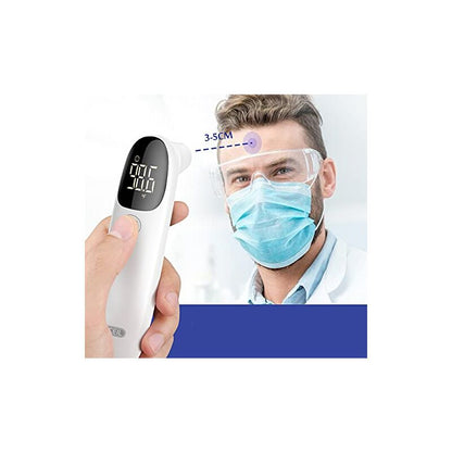 Forehead And Ear Thermometer Medical Infrared Non-Contact Thermometer For Adults Children Baby, Lcd Display Sound