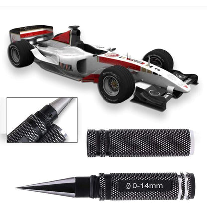 Hole Puncher Body Shell Hole Opener Reamer Expandable 0-14Mm Drill Diy Tool With Size Indicator For Rc Car Boat