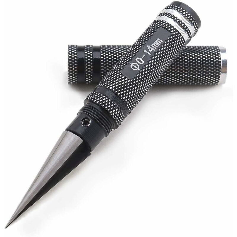 Hole Puncher Body Shell Hole Opener Reamer Expandable 0-14Mm Drill Diy Tool With Size Indicator For Rc Car Boat