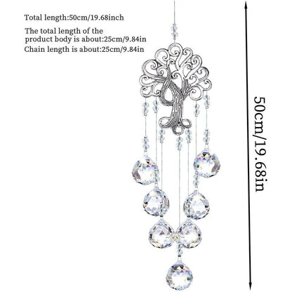 Crystal Suncatcher, Window Prism, Suncatcher, Hanging Sun Catcher For Home, Garden, Crystal Lamp, Curtain Pendant,