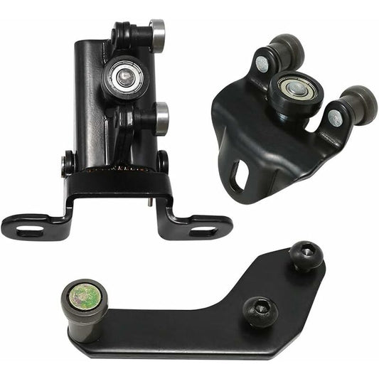 3 pcs Set Left Sliding Door Guide ROllers For Transit Mk6 Mk7 Left 1667675 (Top + Middle + Bottom)