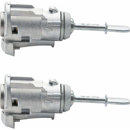 Front Left Right Door Lock Cylinder Compatible With Golf Iv Bora Passat B5 Skoda Fabia 3B0837167 3B0837168