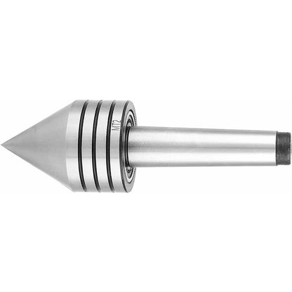 Lathe Turning Tool Mt2 Heavy Duty Live Bearing Tailstock Center Metal Woodturning Tools Single Lathe Tool