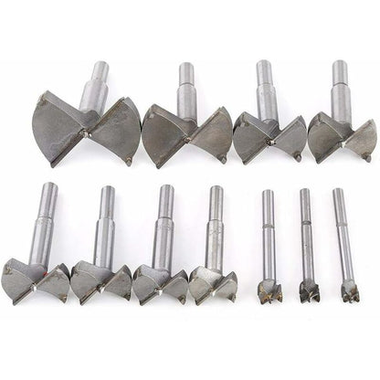 Forstner Wood Drill Bit Cemented Carbide Forstner Bits Flat Hole Saw Drilling Tool (35Mm)