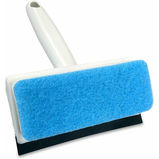 2 In 1 Cleaning Brush, Window Squeegee With Sponge, Cleaning Tools For Mirrors, Windows, Tiles, Car Glass