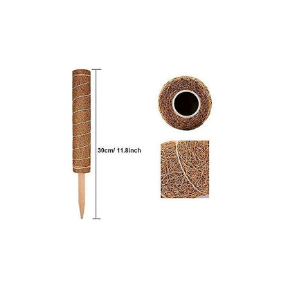 2 pcs Plant Stake, Coco Stake, Coco Pole, Coco Stick For Home Garden Climbing Plants Plant Support Extension