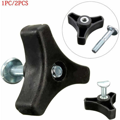 Triangle Knob Handle, Universal Lawn Mower Handle, Butterfly Nut And Bolt, Power Equipment Part Garden Tools For Lawn