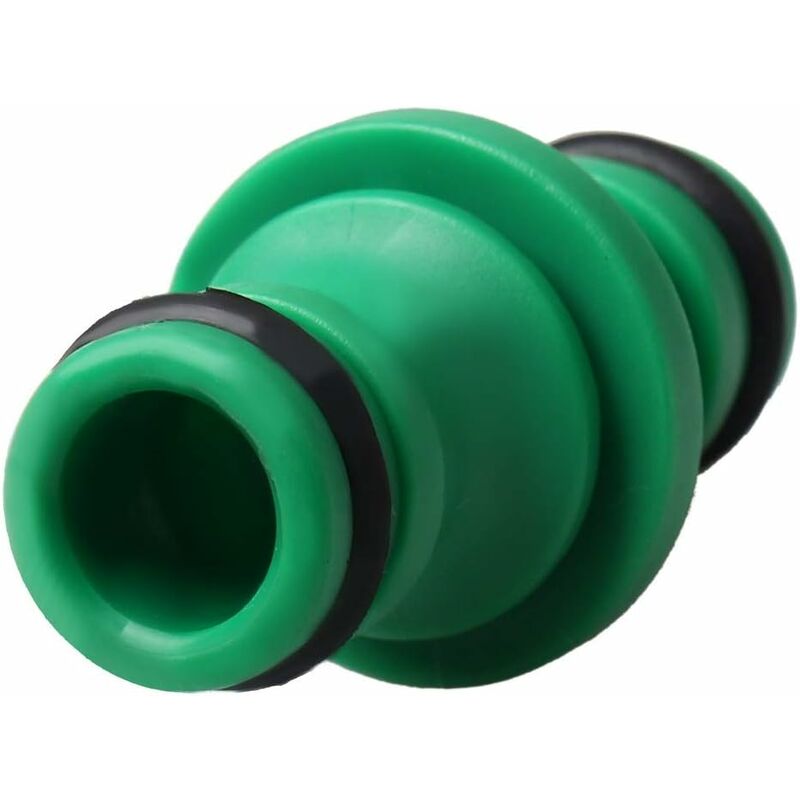 6 pcs Double Hose Connector, Double Male Hose Connector Plastic Pipe Fittings For Joining Garden Hose Tube (Green)