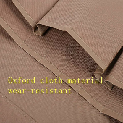 Women'S Gardening Apron With 14 Pockets 600D Oxford Work Apron Adjustable Protective Apron For Gardening Tools (Brown)