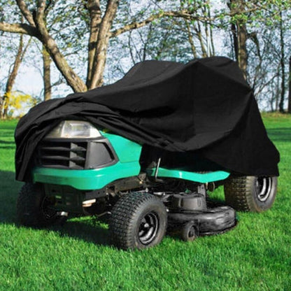 1Pc Waterproof Lawn Mower Cover Uv Resistant Oxford Cloth (170 X 61 X 117Cm, Black)