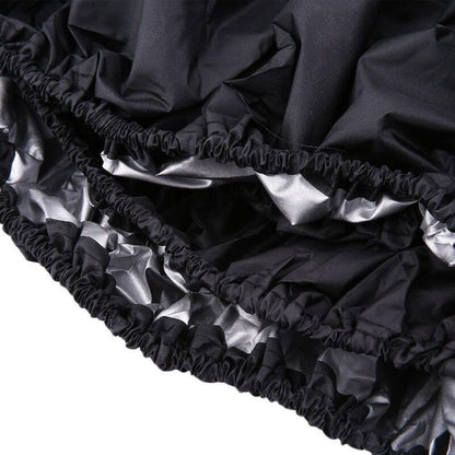 1Pc Waterproof Lawn Mower Cover Uv Resistant Oxford Cloth (170 X 61 X 117Cm, Black)