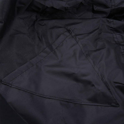 1Pc Waterproof Lawn Mower Cover Uv Resistant Oxford Cloth (170 X 61 X 117Cm, Black)