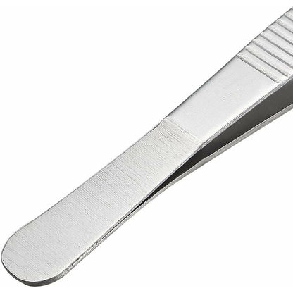 Stainless Steel Tweezers 30cm 12 Inch Long with Serrated End for Aquaristik Gardening Kitchen Industrial Work