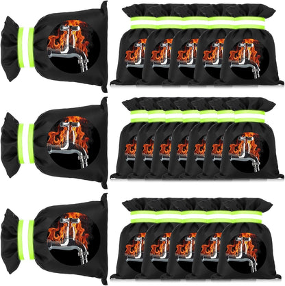 20 Pack Outdoor Faucet Cover for Winter 8.2 x 5.9 Inch Garden Socks with Reflective Strips Freeze Protection Pipe Insulation Reusable Wall Taps Outside