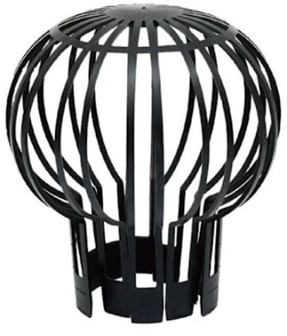 Pack of 4 - Plastic Drain Guards - Prevents drain pipes from becoming clogged by leaves, moss, mud, sludge, silt, balls and other debris.
