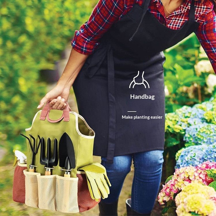 Landscaping9-PieceSet(IncludesTools,Shears,Bag,WateringCan)
